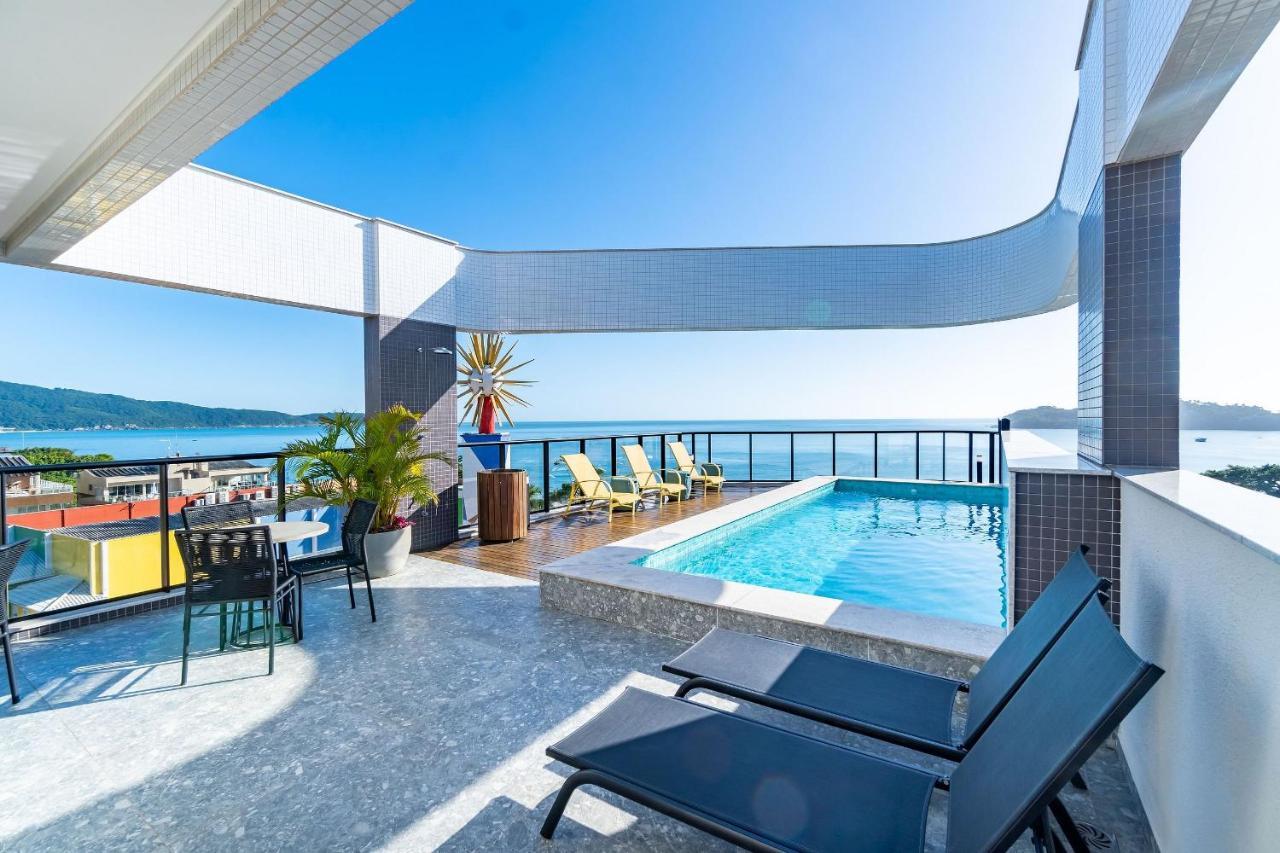 Aion Suites 103 - Compacto E Luxuoso Loft - Rooftop Com Piscina E Academia - A Poucos Passos Da Praia Bombinhas Ngoại thất bức ảnh