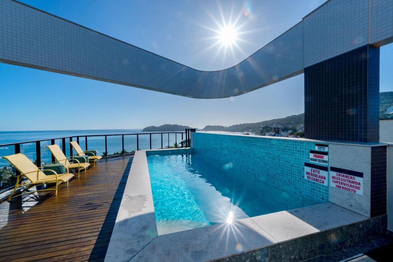 Aion Suites 103 - Compacto E Luxuoso Loft - Rooftop Com Piscina E Academia - A Poucos Passos Da Praia Bombinhas Ngoại thất bức ảnh