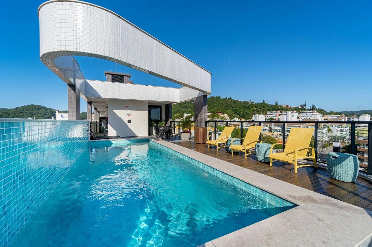Aion Suites 103 - Compacto E Luxuoso Loft - Rooftop Com Piscina E Academia - A Poucos Passos Da Praia Bombinhas Ngoại thất bức ảnh
